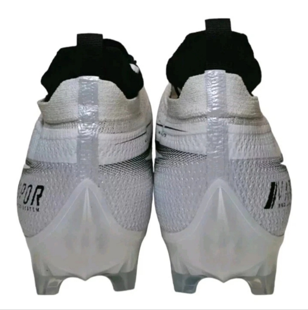 Nike Vapor Edge Elite 360 Flyknit Football White CV6317-100 Men’s Sz 16 W Wide - Picture 4 of 5